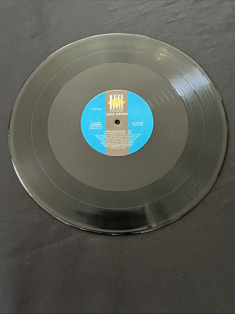 KRIS KROSS - “Jump Jump” (Single) Vinyl Record - Picture 6 of 6